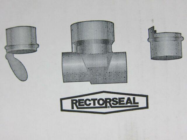 Rectorseal Logo - Rectorseal 96903 3 Inch ABS Clean Check Extendable Backwater Valve