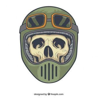 Helmet Logo - Skull Helmet Vectors, Photos and PSD files | Free Download