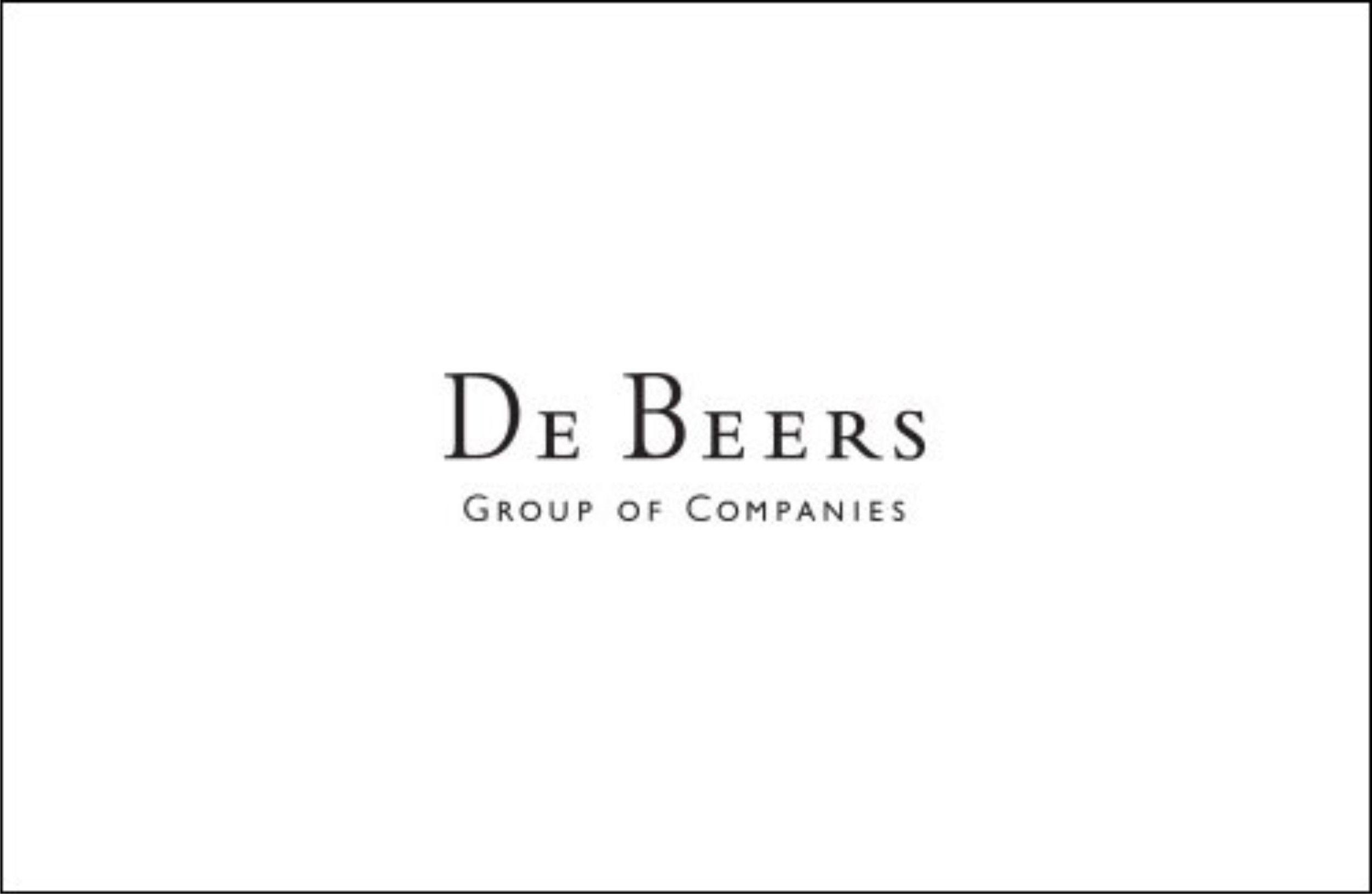 Beers Logo - De Beers logo | The Jewelry Magazine