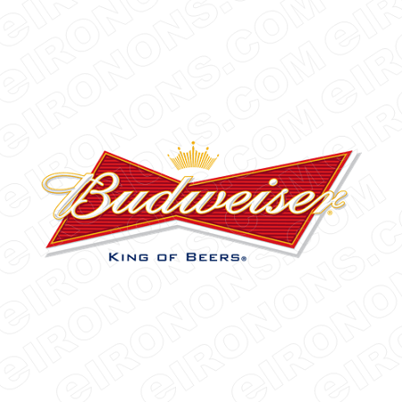 Beers Logo - BUDWEISER KING OF BEERS LOGO ALCOHOL CLIPART PNG IMAGE SCRAPBOOK INSTANT  DOWNLOAD