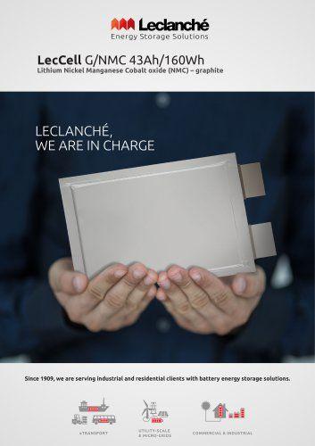 Leclanche Logo - LecCell NMC - Leclanché - PDF Catalogs | Technical Documentation ...