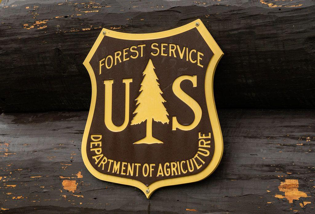 USFS Logo - U.S. Forest Service Logo Sign. A sign for the U.S. Forest S
