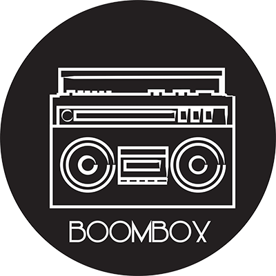 Boombox Logo - Monster Socks