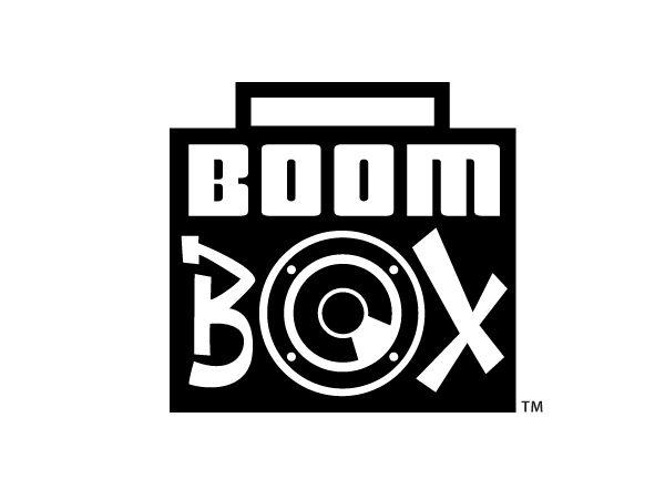 Boombox Logo - Playful, Personable, Plastic Logo Design for Boombox or Boombox