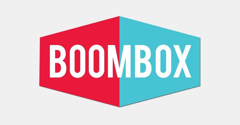 Boombox Logo - Boombox Logo | Dana Neal Designs – Flower Mound Graphic Designer