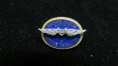 Vought Logo - Solid 10K Gold Vintage Enamel Chance Vought Aircraft Company Pin | eBay