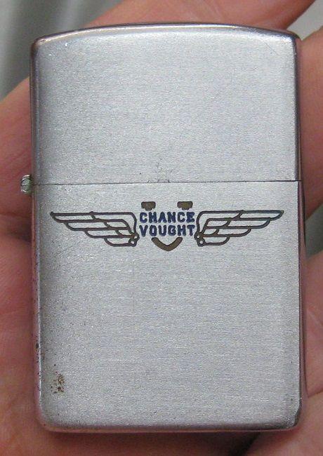 Vought Logo - Korean War ZIPPO Engraved Chance Vought Wings Logo - Show Yours ...