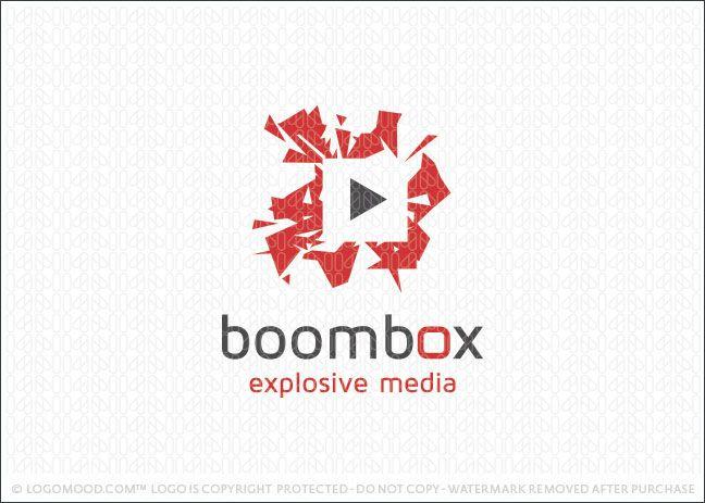 Boombox Logo - Boom Box | Readymade Logos for Sale