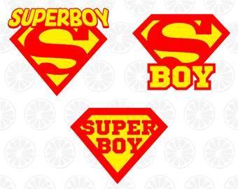 Superboy Logo - Superboy logo | Etsy