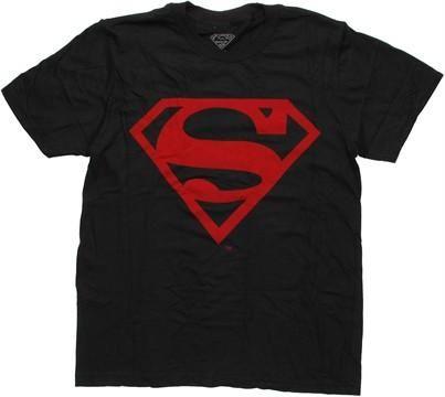 Superboy Logo - Superman Superboy Basic Logo T Shirt (SM)