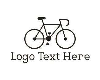 Bioe Logo - Black Bicycle Logo