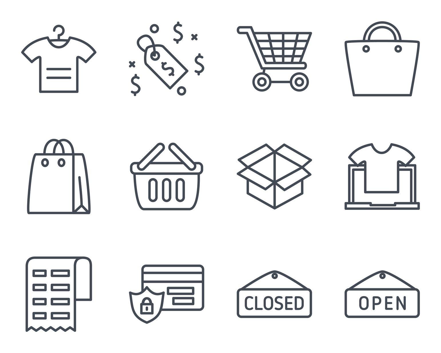 E-Commerce Logo - Designing an Ecommerce Logo: What to Keep in Mind • Online Logo ...