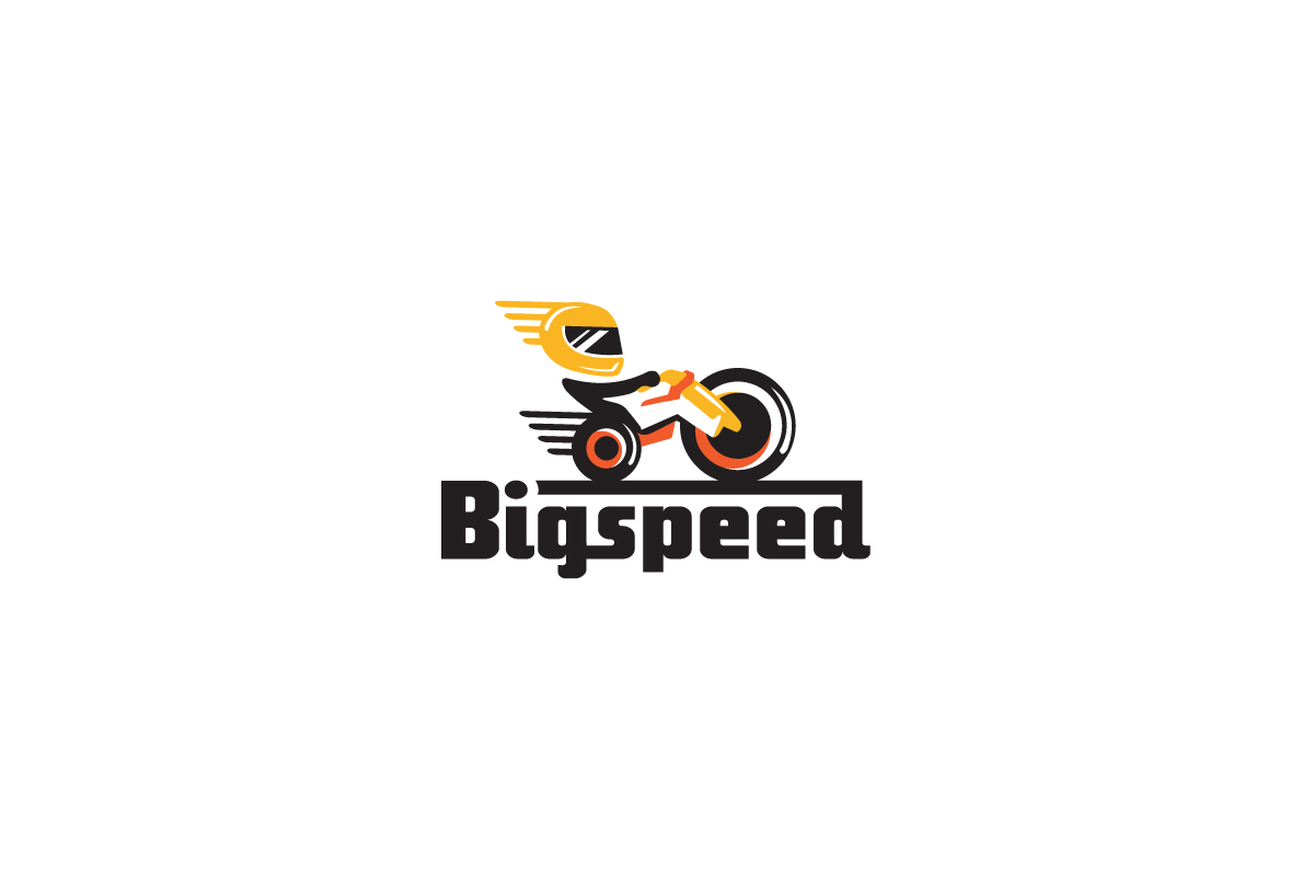 Bioe Logo - SOLD - BigSpeed Bike Logo Design