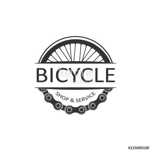 Bioe Logo - Bike badge vector. Bike logo