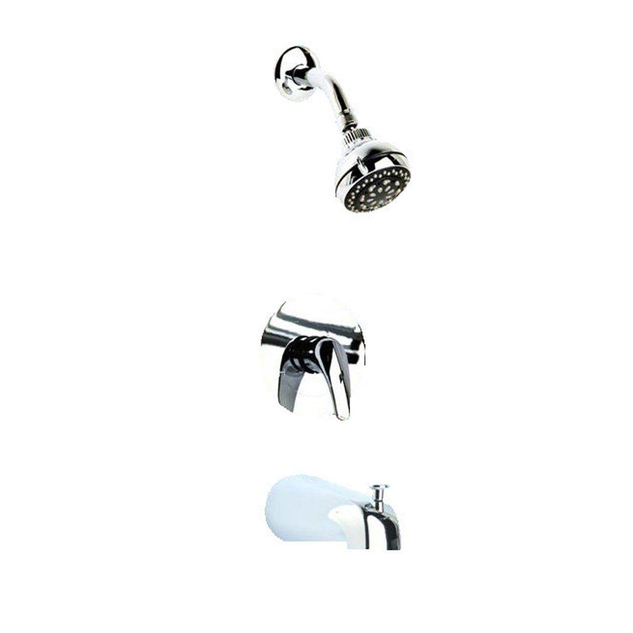 Cifial Logo - Cifial 210.64.625.BS NOVA Podium Tub and Shower Package, Polished