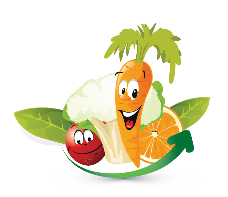 Vegetable Logo - Fruits Vegetables Online Logo Template - Food Logo Maker