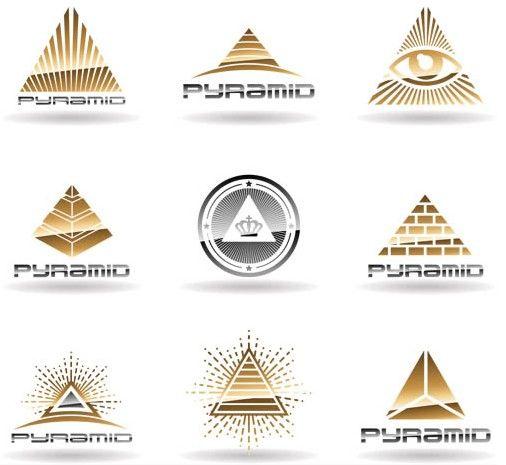 Pryamid Logo - Pyramid Logo free vector free download