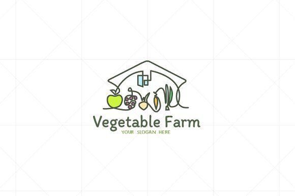 Vegetable Logo - Vegetables / Fruits Farm Logo