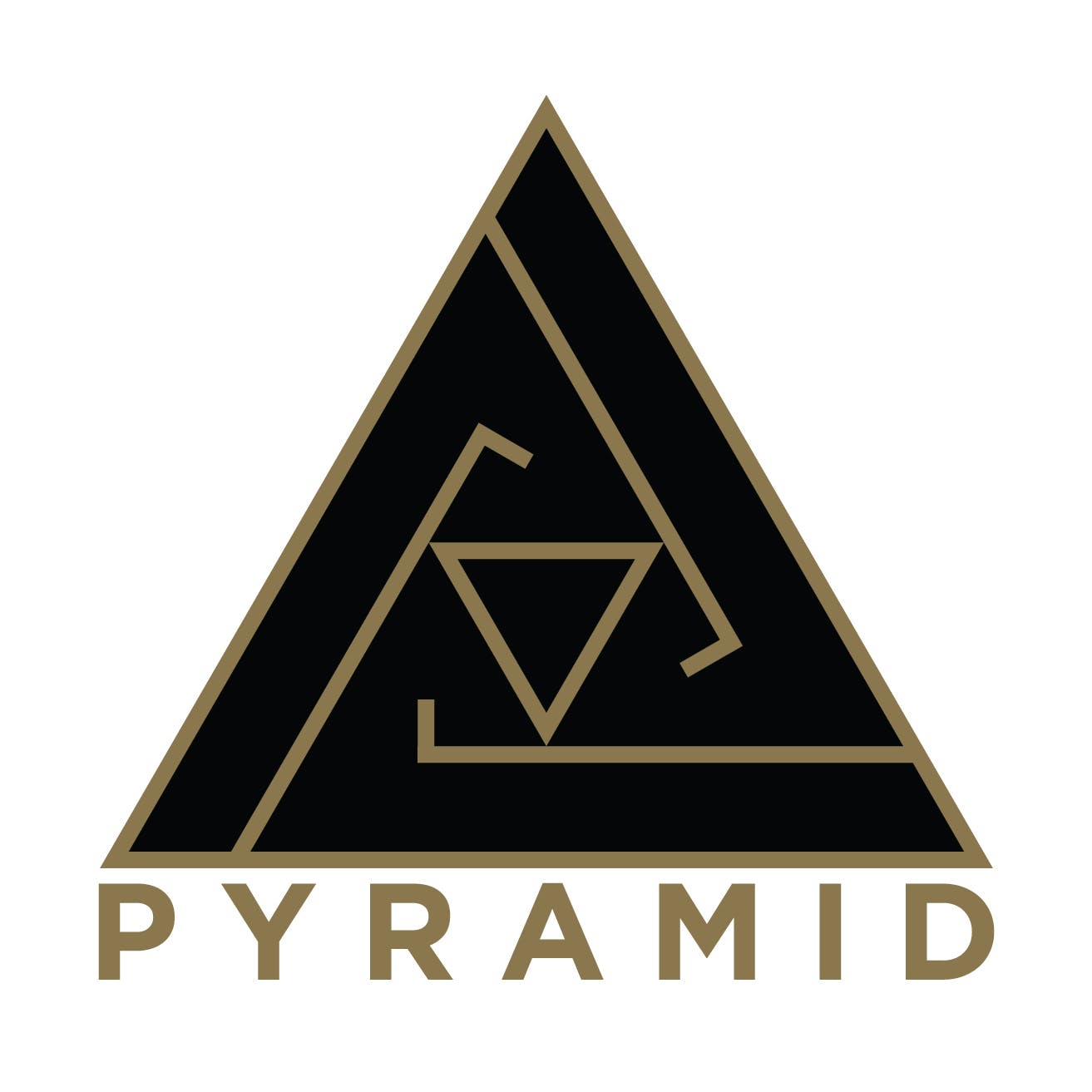 Pryamid Logo - Death Star Pyramid Gold