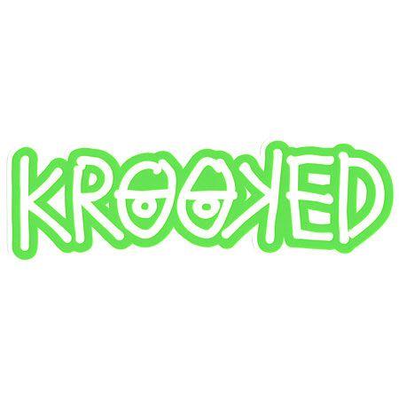 Krooked Logo - Krooked Logo Sticker