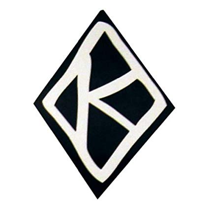 Krooked Logo - Amazon.com: KROOKED Skateboards BLACK DIAMOND LOGO Sticker Decal 3 ...