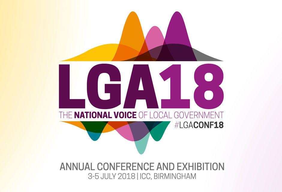 Conference Logo - LGA Conference 2018. Local Government Association