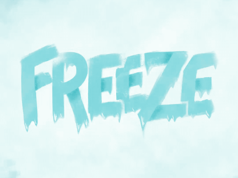 Freeze Logo - Freeze Logo - Process Animation by Josiah DePaoli on Dribbble