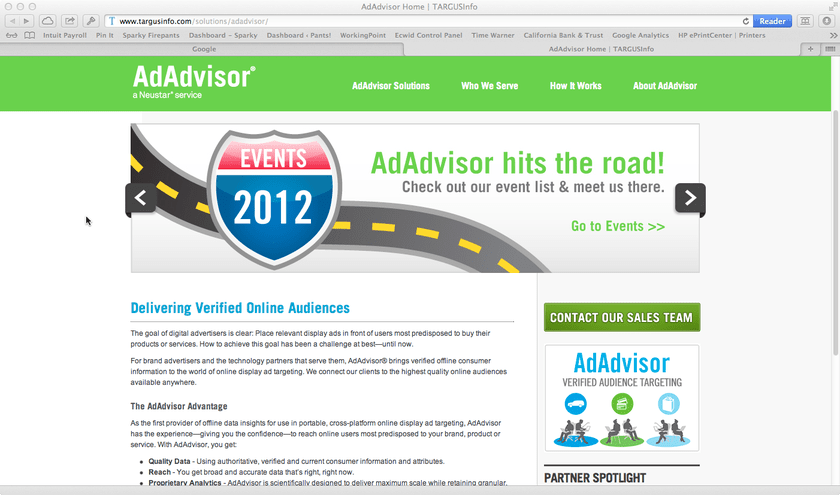 AdAdvisor Logo - Web Banners – graphics by DJ