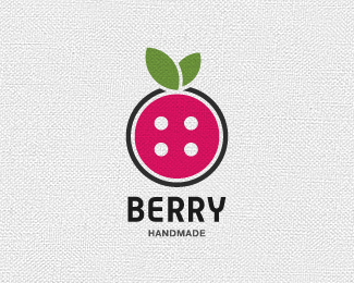 Berry Logo - Pin by Logoswish on Logos | Craft logo, Custom logo design, Creative ...