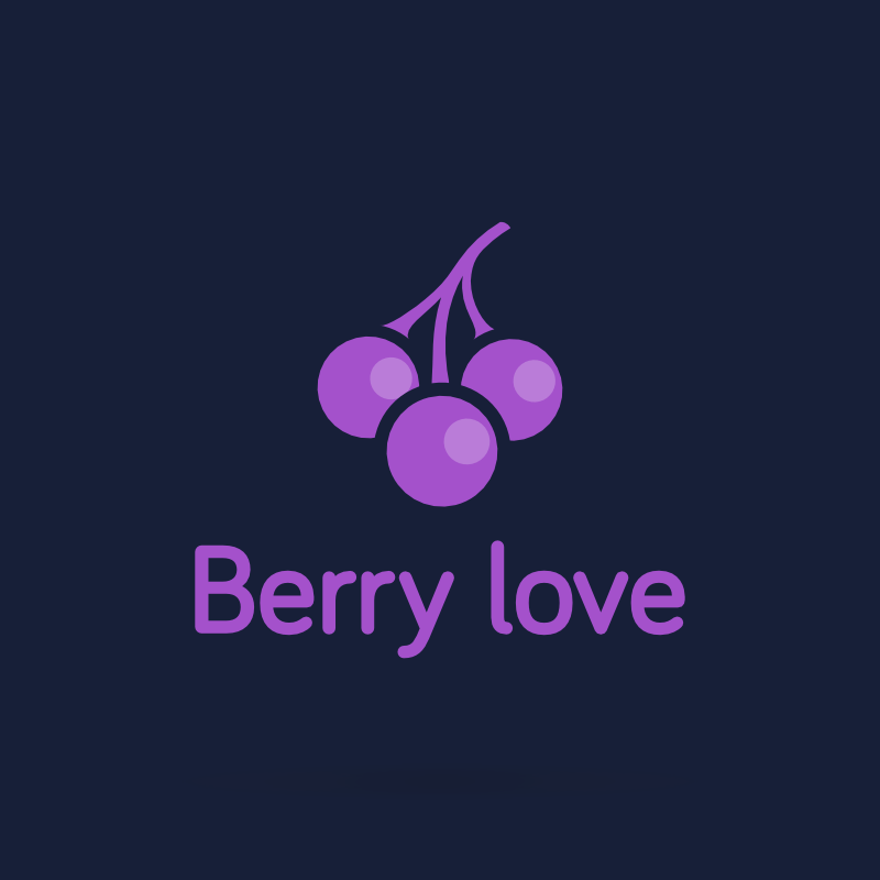 Berry Logo - Berry Love Farm Logo Template. Bobcares Logo Designs Services