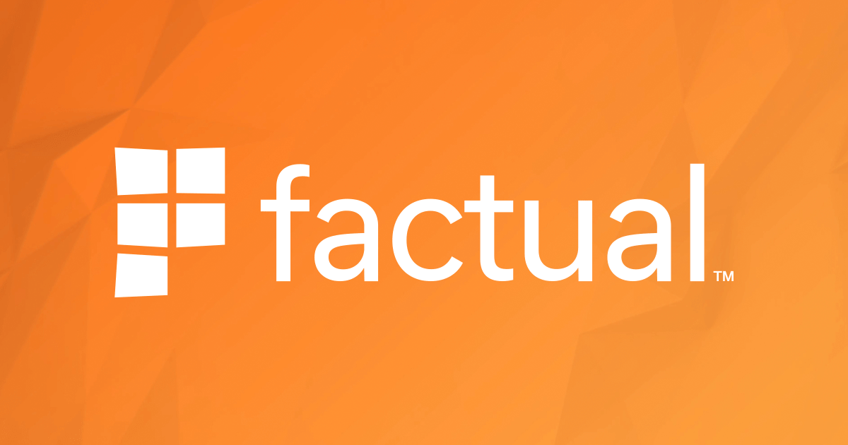 Factual Logo - Factual | The Leader in Location Data