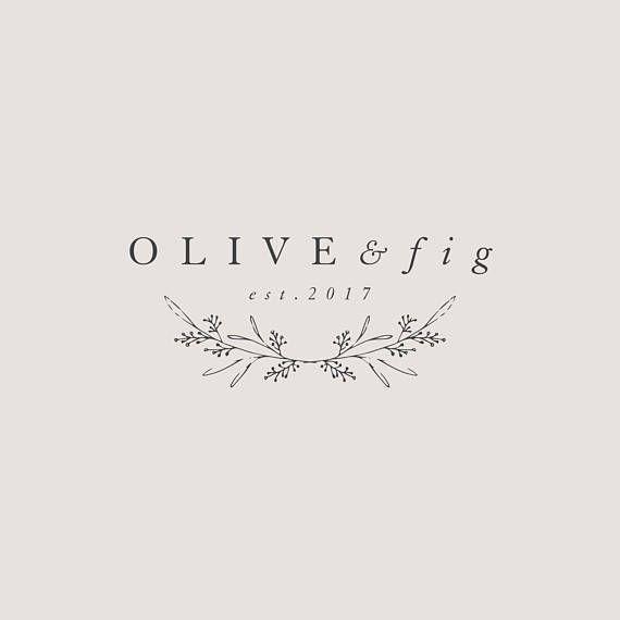 Figue Logo - Création de logo olive et figue - Typographie