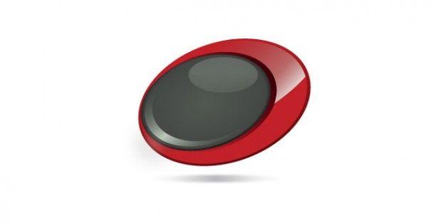 Button Logo - Rounded button logo design PSD file