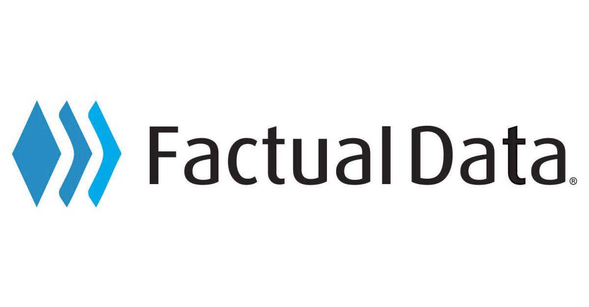 Factual Logo - Factual Data® Announces Credit Integration with Maxwell | Business Wire