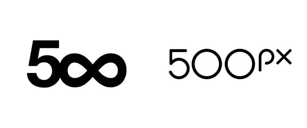 500 Logo - Brand New: New Logo for 500px by Focus Lab