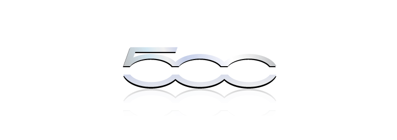 500 Logo - Fiat 500 Font | Calvin CreAsian - Creative concepts for a better world