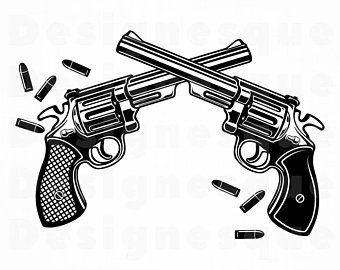 Pistol Logo - Pistol logo svg | Etsy