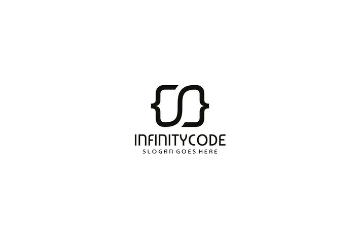 Code Logo - Infinite Code Logo by 3ab2ou on Envato Elements