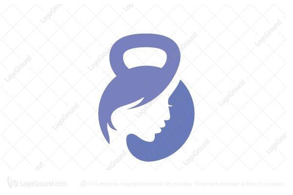 Kettlebell Logo - Exclusive Logo 61755, Woman Power Logo | Best Crossfit Logo Design ...