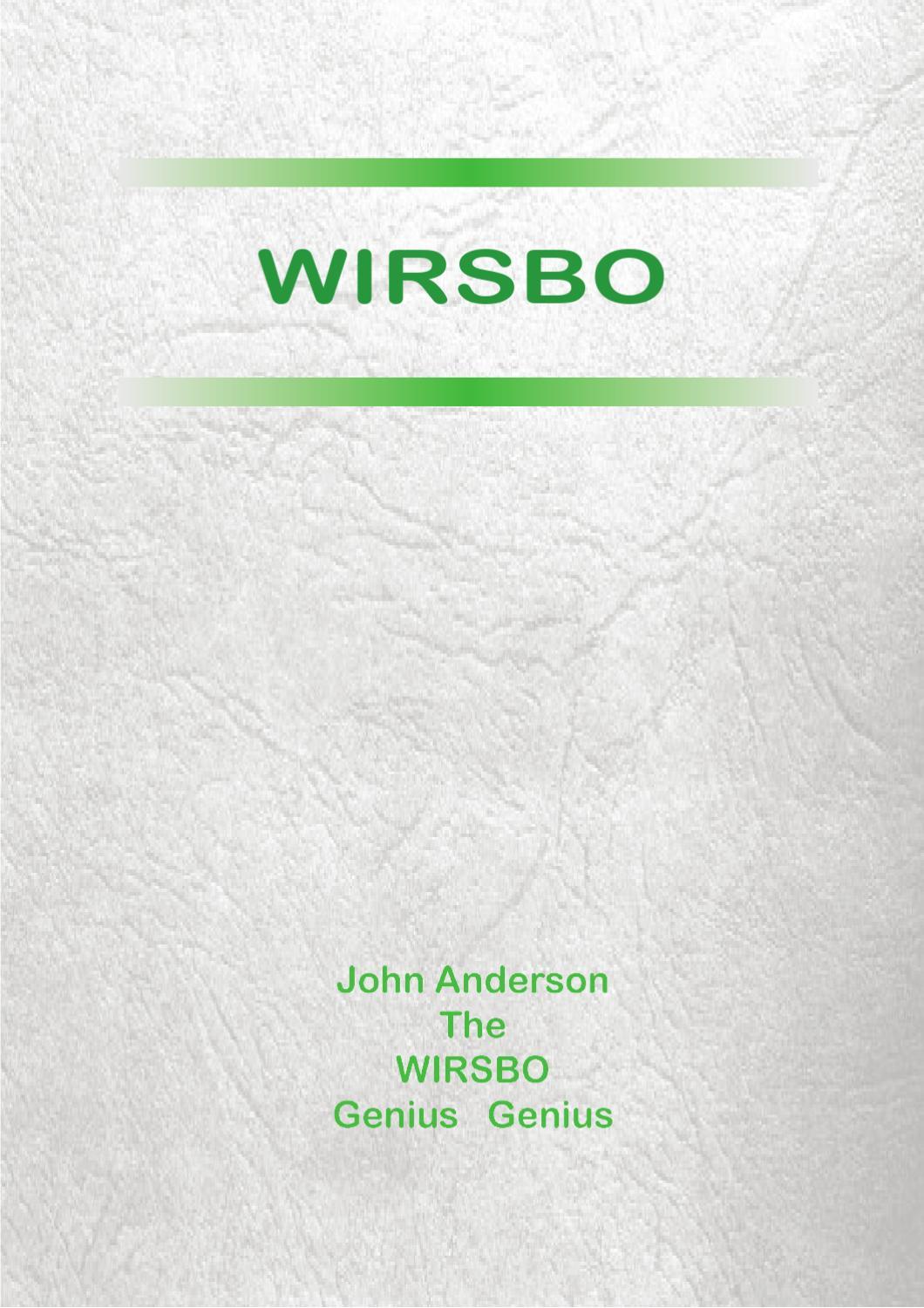 Wirsbo Logo - John Anderson the Genius Genius