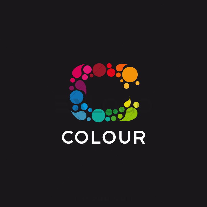 Color Logo - Color c letter logo - ExLogoExLogo
