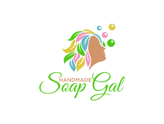 Gal Logo - Handmade Soap Gal logo design - 48HoursLogo.com