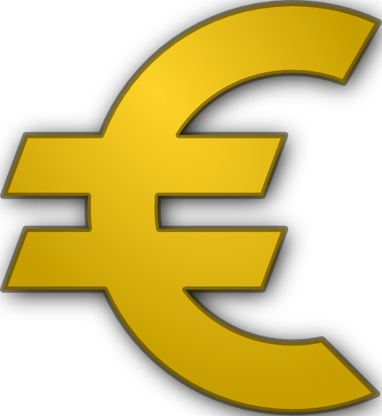 Euro Logo - Euro Sign Clip Art at Clker.com - vector clip art online, royalty ...