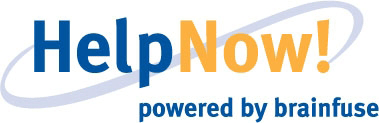 HelpNow Logo - Helpnow Brainfuse Logo