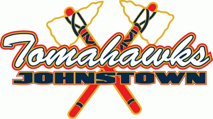Tomahawks Logo - Johnstown Tomahawks Wordmark Logo - North American Hockey League ...