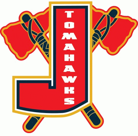 Tomahawks Logo - Johnstown Tomahawks Secondary Logo - North American Hockey League ...