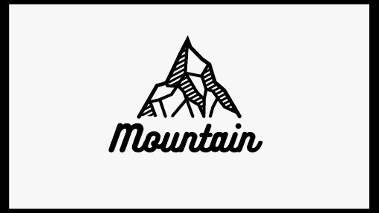 Monoline Logo - How to Make Mountain Logo monoline in Ilustrator