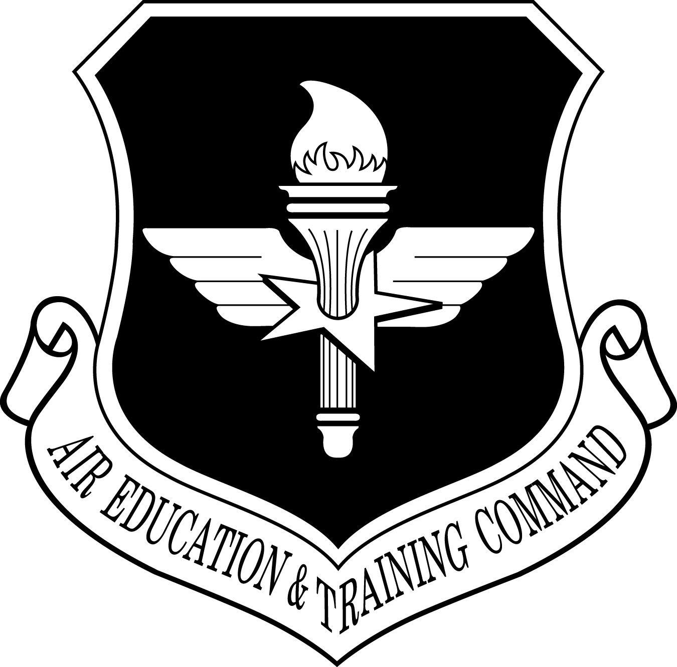 AETC Logo - Air Education & Training Command shield