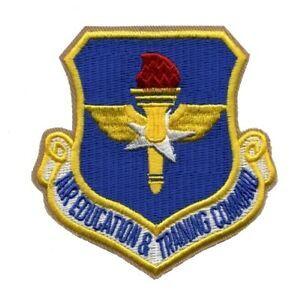 AETC Logo - AIR FORCE AETC AIR EDUCATION & TRAINING COMMAND EMBROIDERED PATCH | eBay