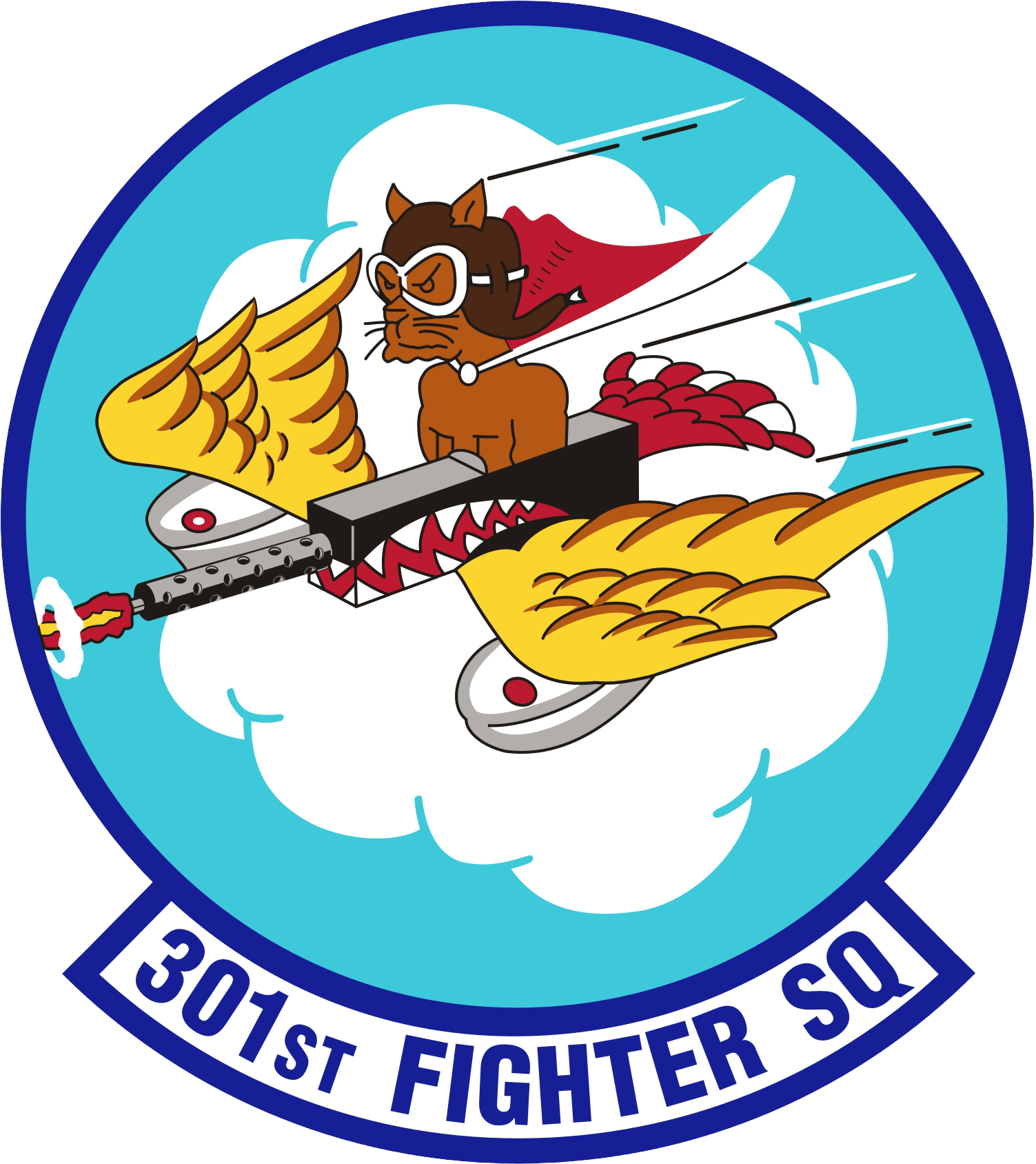 AETC Logo - 301st Fighter Squadron